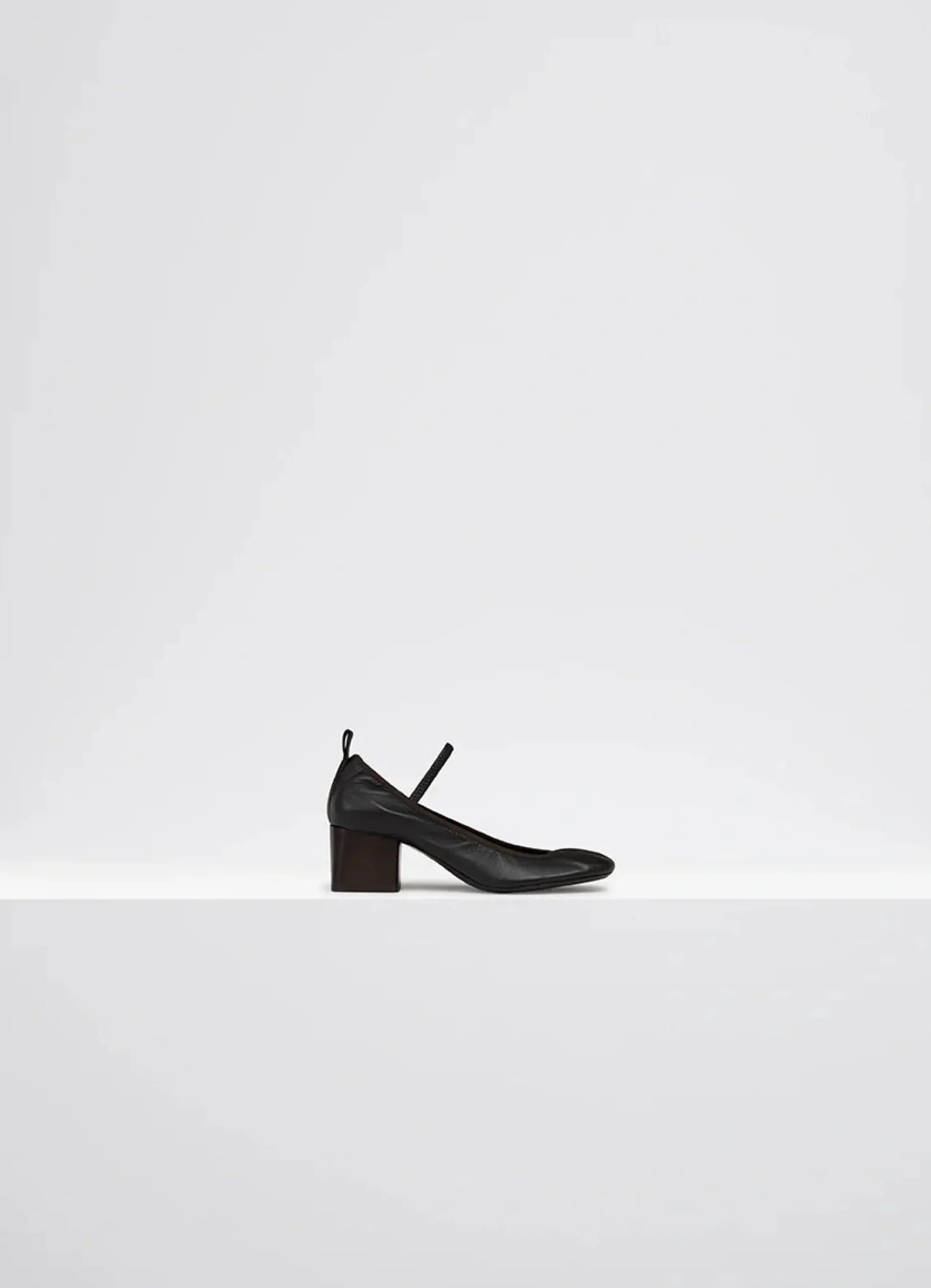 Best Sale BALLERINES À TALON CARRÉ DE 55MM Femme Chaussures