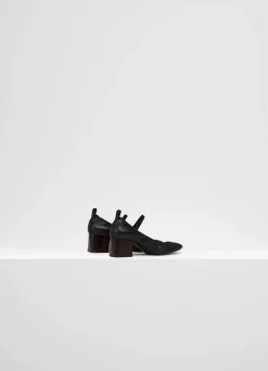 Best Sale BALLERINES À TALON CARRÉ DE 55MM Femme Chaussures