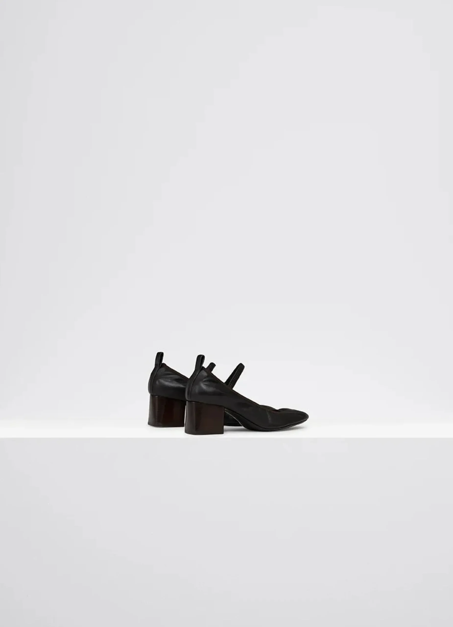 Best Sale BALLERINES À TALON CARRÉ DE 55MM Femme Chaussures