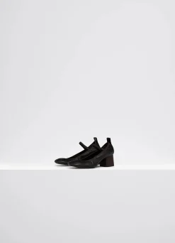 Best Sale BALLERINES À TALON CARRÉ DE 55MM Femme Chaussures