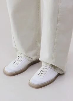 Outlet BASKETS LINOLÉUM BASIQUES À LACETS Homme Chaussures