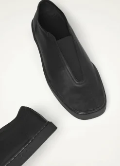 New BASKETS LINOLÉUM ÉLASTIQUES Homme Chaussures