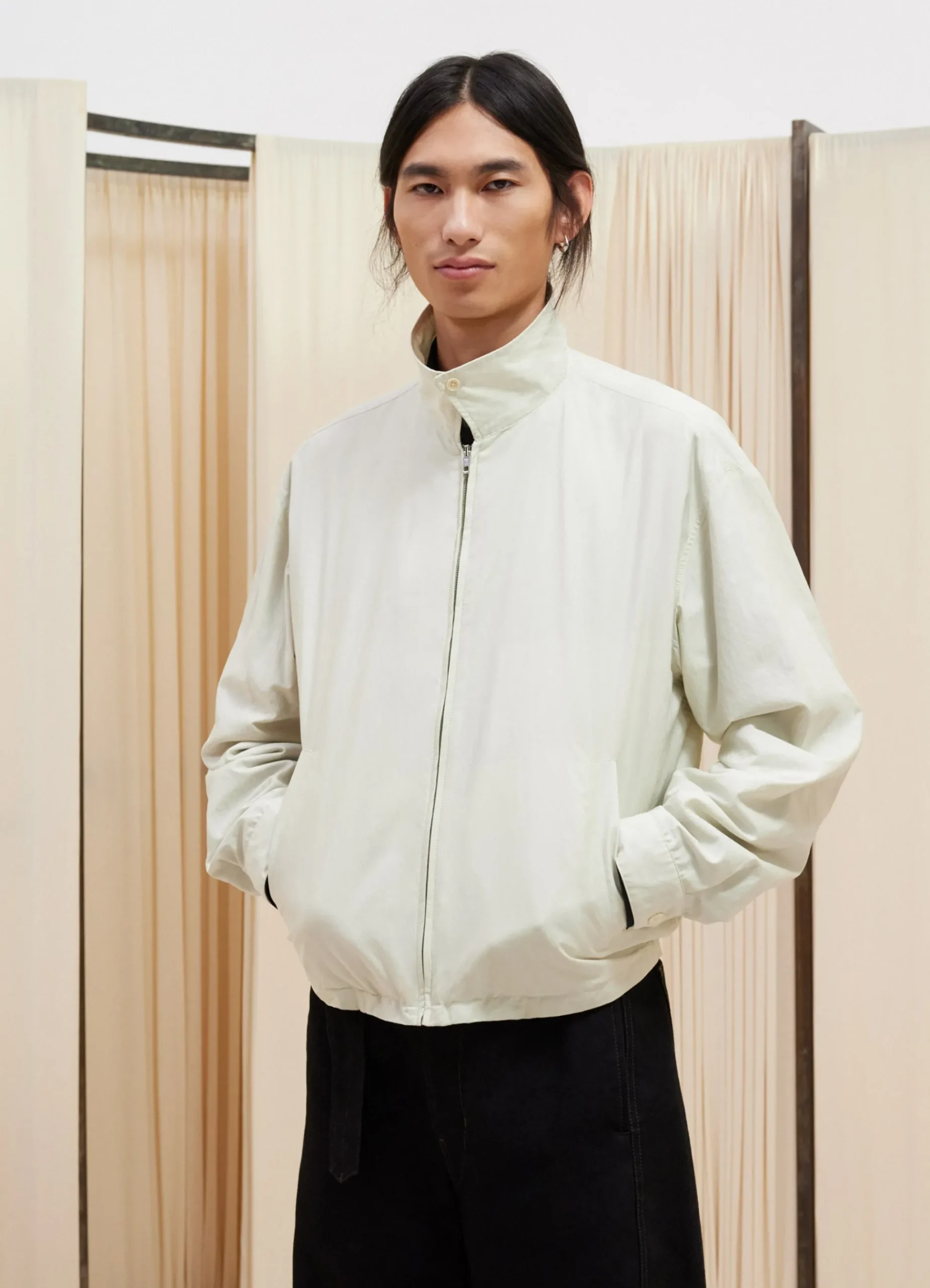Discount BLOUSON CHEMISE Homme Vestes & Outerwear