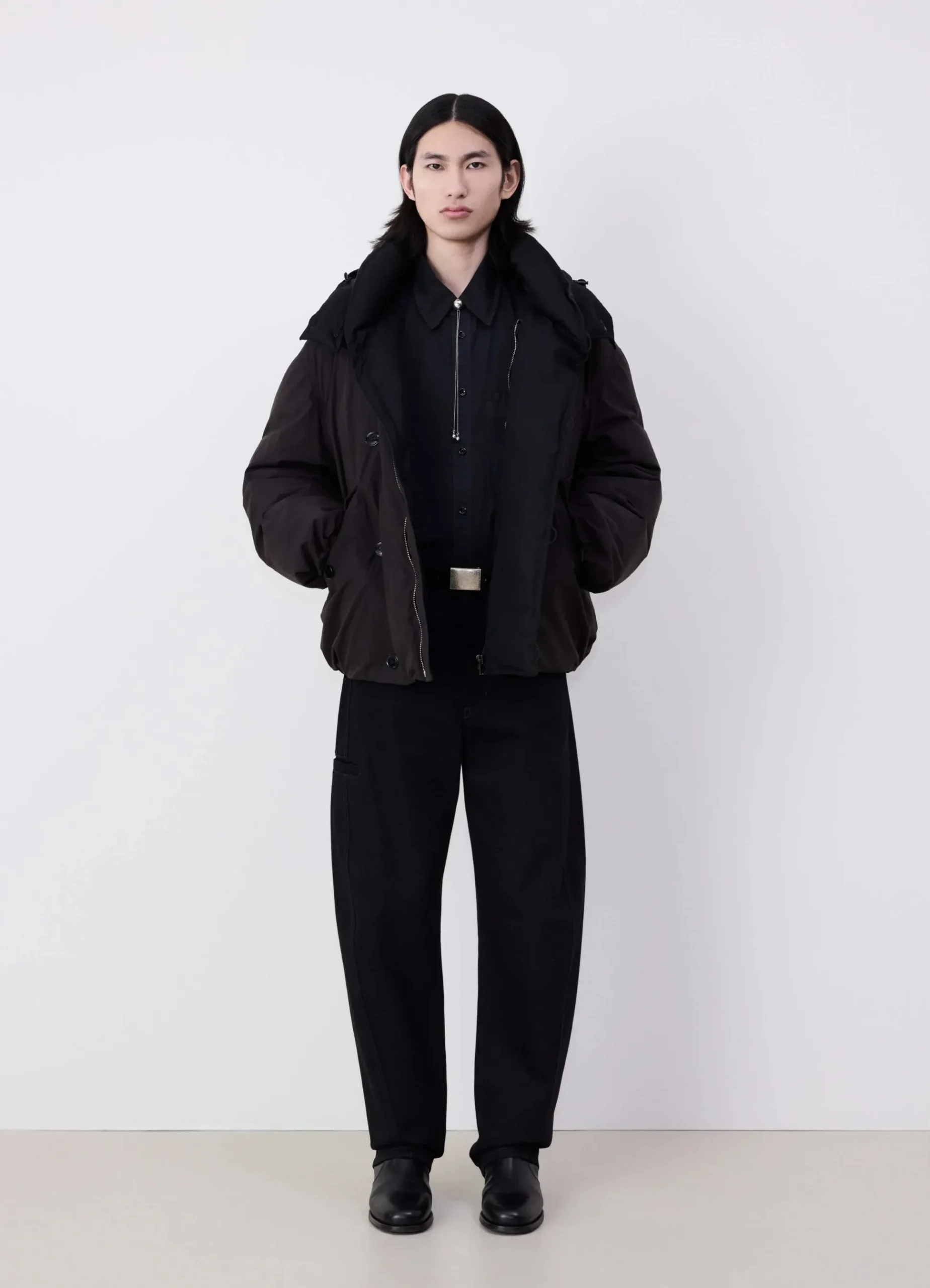 Outlet BLOUSON MATELASSÉ À CAPUCHE Homme Vestes & Outerwear