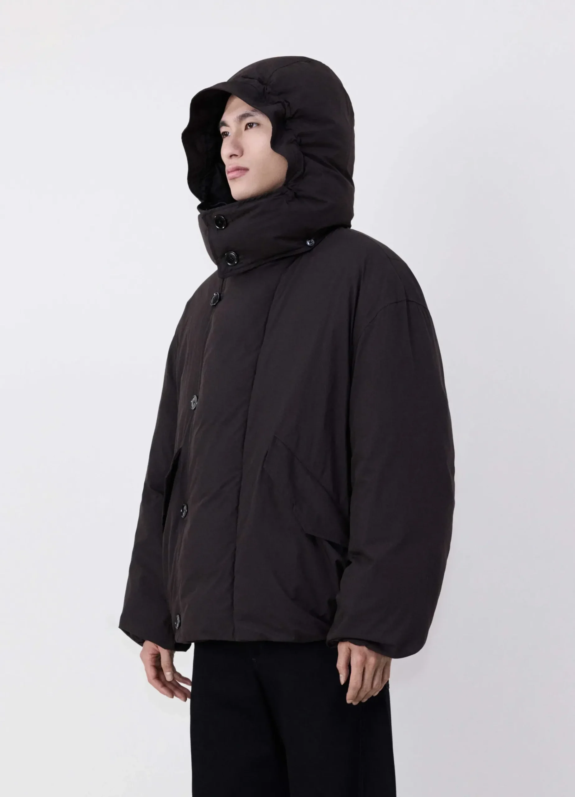 Outlet BLOUSON MATELASSÉ À CAPUCHE Homme Vestes & Outerwear