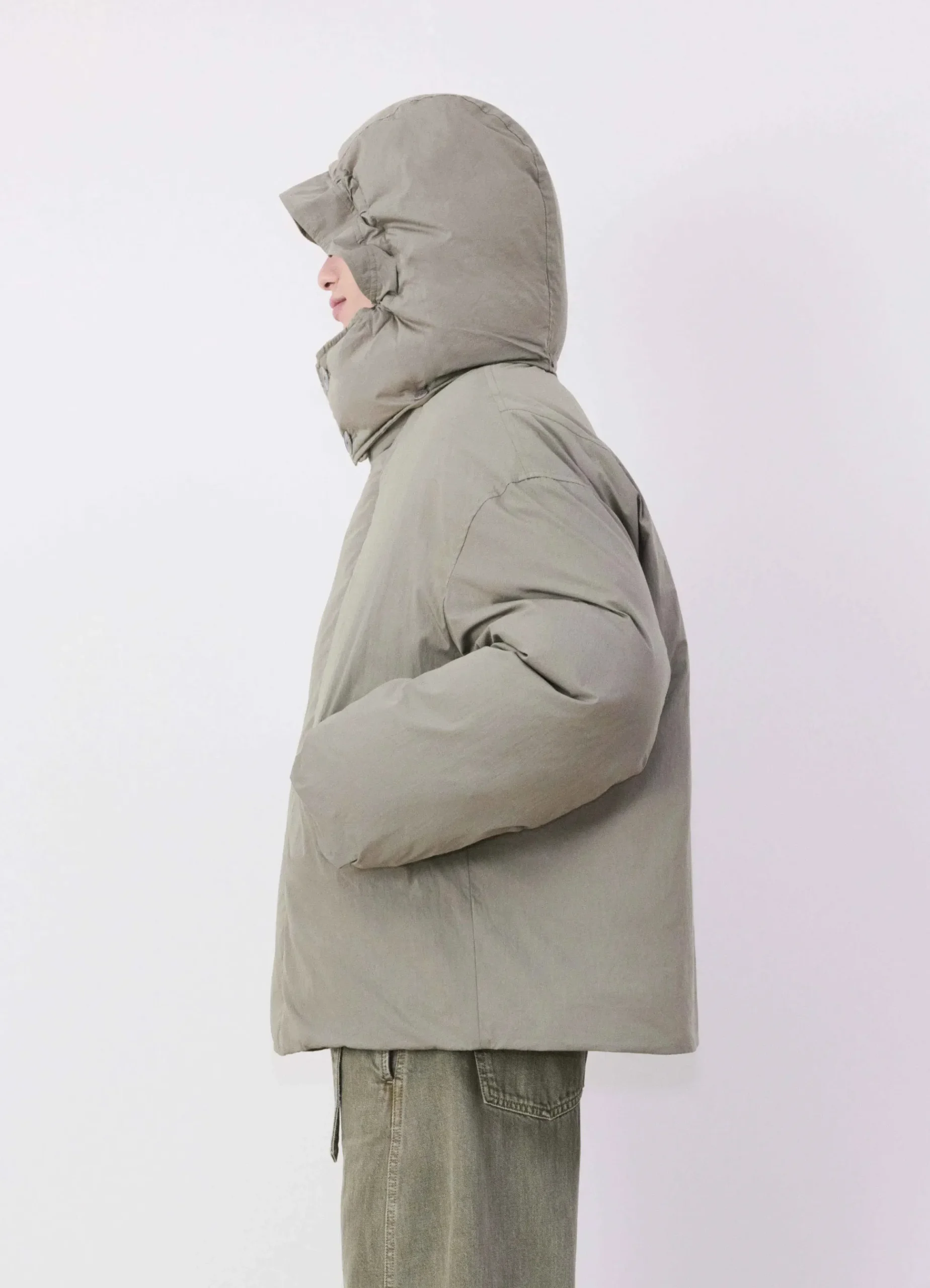 Clearance BLOUSON MATELASSÉ À CAPUCHE Homme Vestes & Outerwear