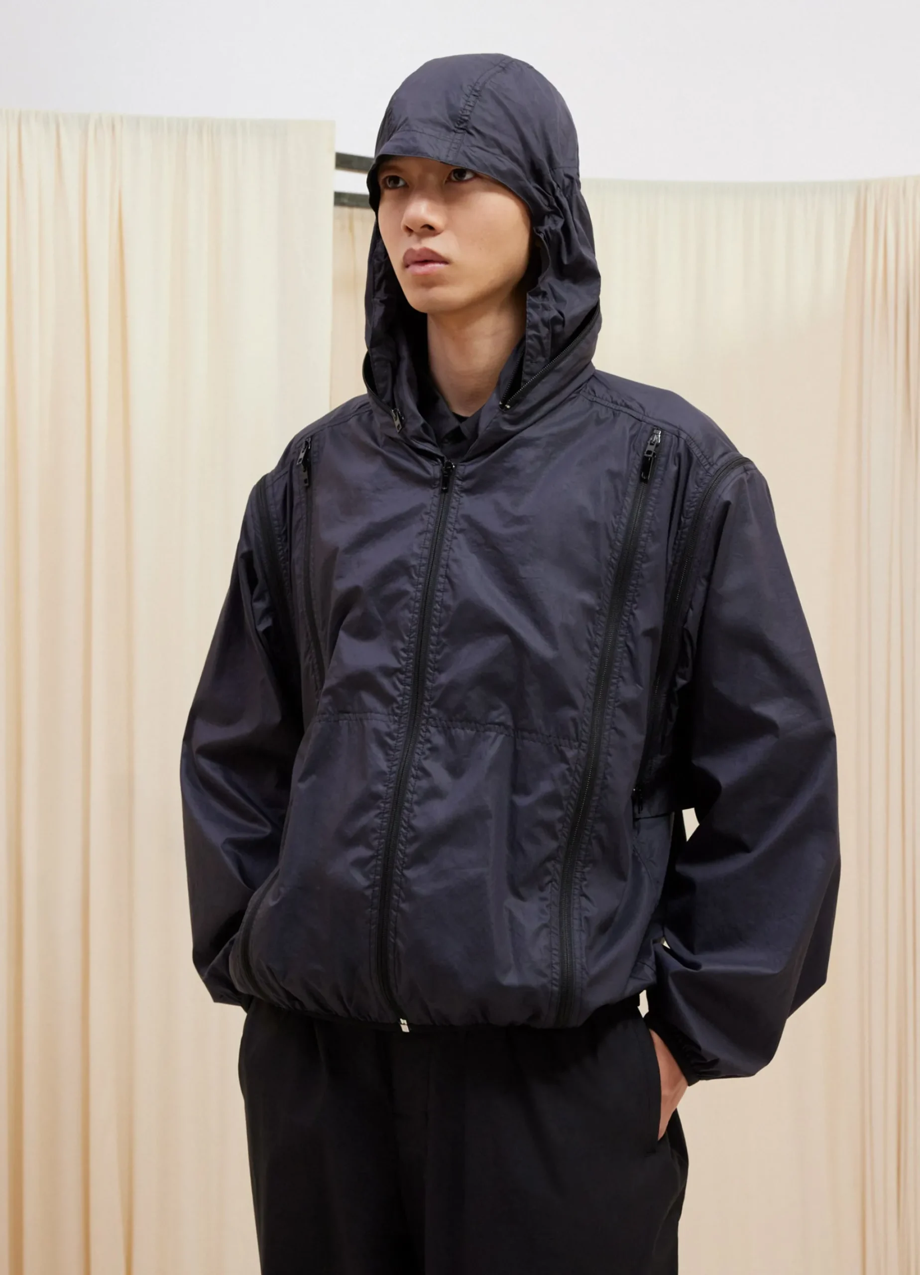 Hot BLOUSON ZIPPÉ À CAPUCHE Homme Vestes & Outerwear