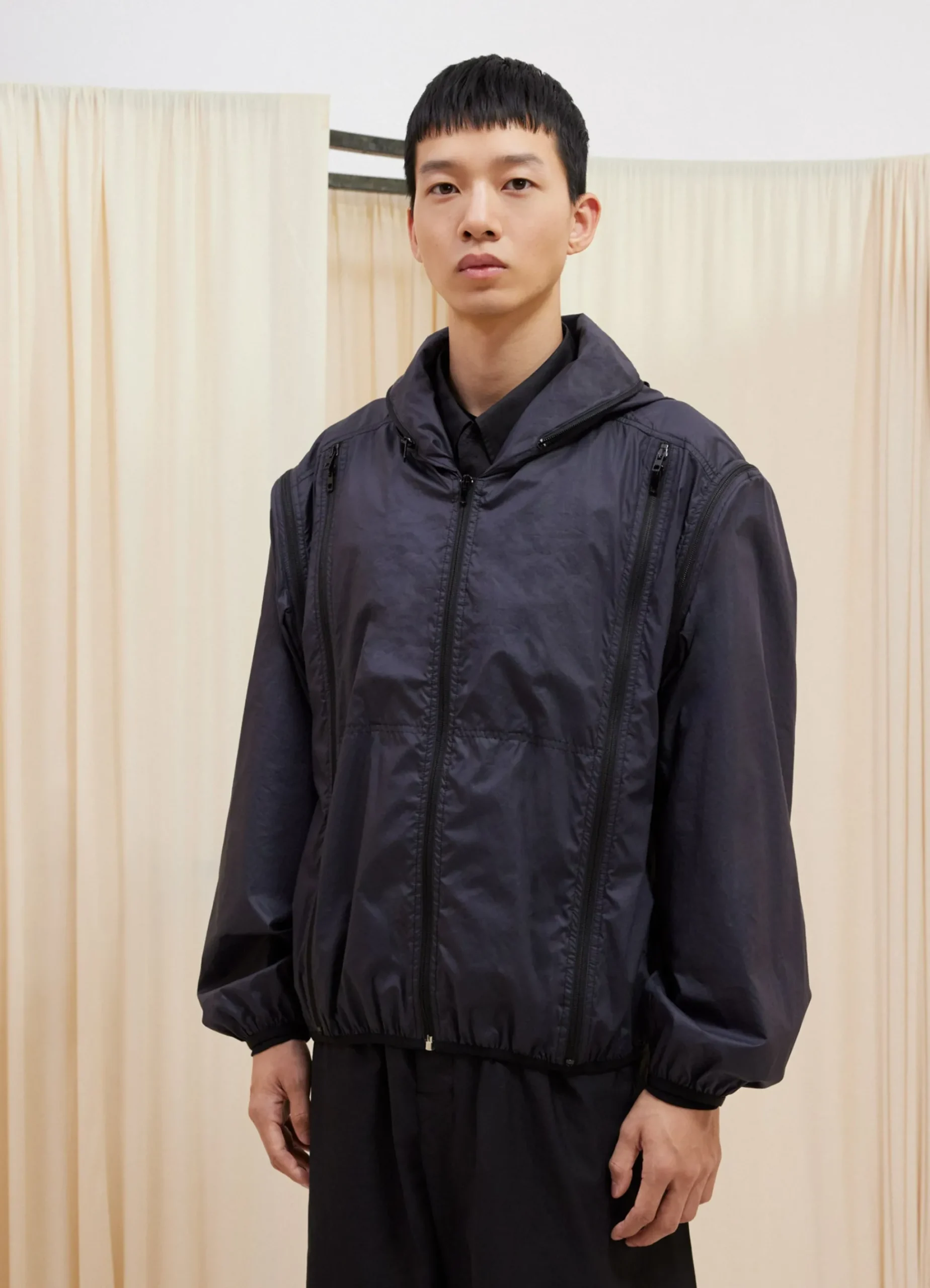 Hot BLOUSON ZIPPÉ À CAPUCHE Homme Vestes & Outerwear
