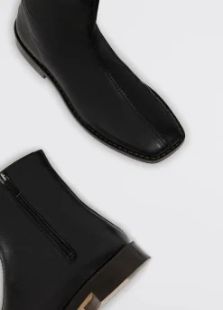 Sale BOTTES PIPED ZIPPÉES Femme Chaussures