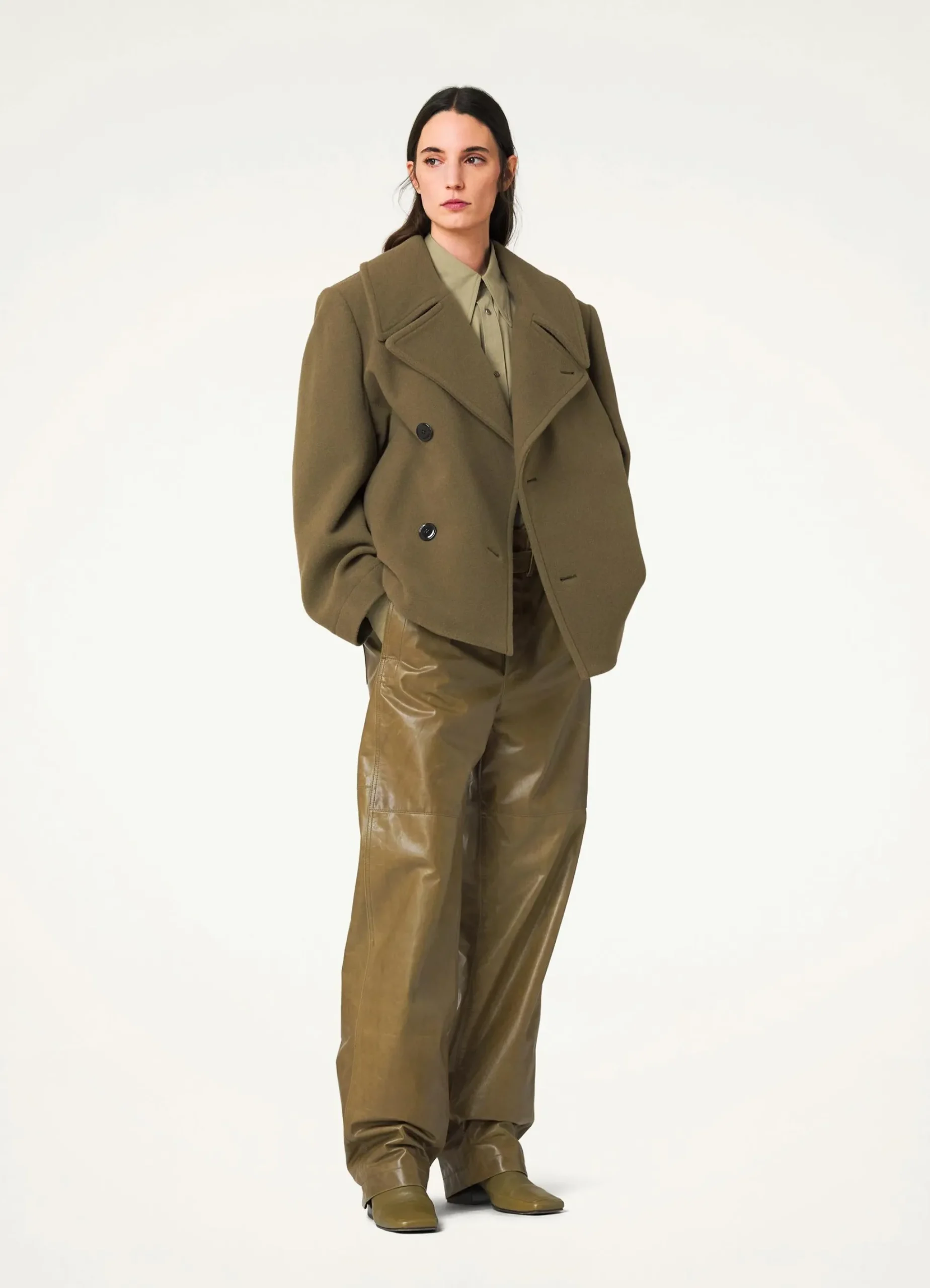 Discount CABAN COURT Femme Manteaux