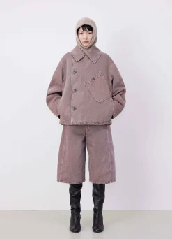 Cheap CAGOULE EN LAINE D'AGNEAU Femme Accessoires Textiles|Accessoires Textiles