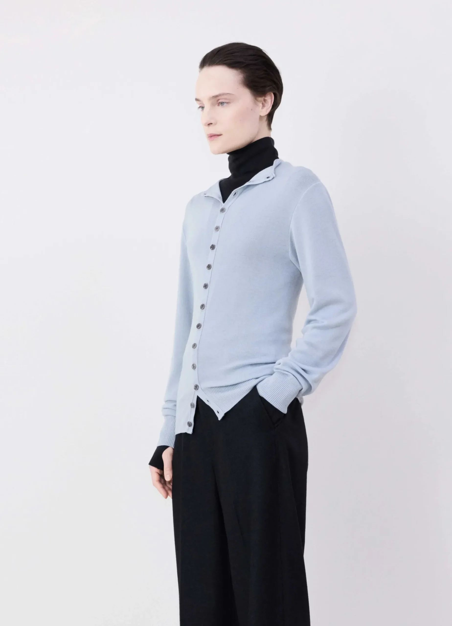 Outlet CARDIGAN AJUSTÉ SANS COUTURES Femme Maille