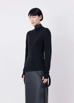 New CARDIGAN AJUSTÉ SANS COUTURES Femme Maille