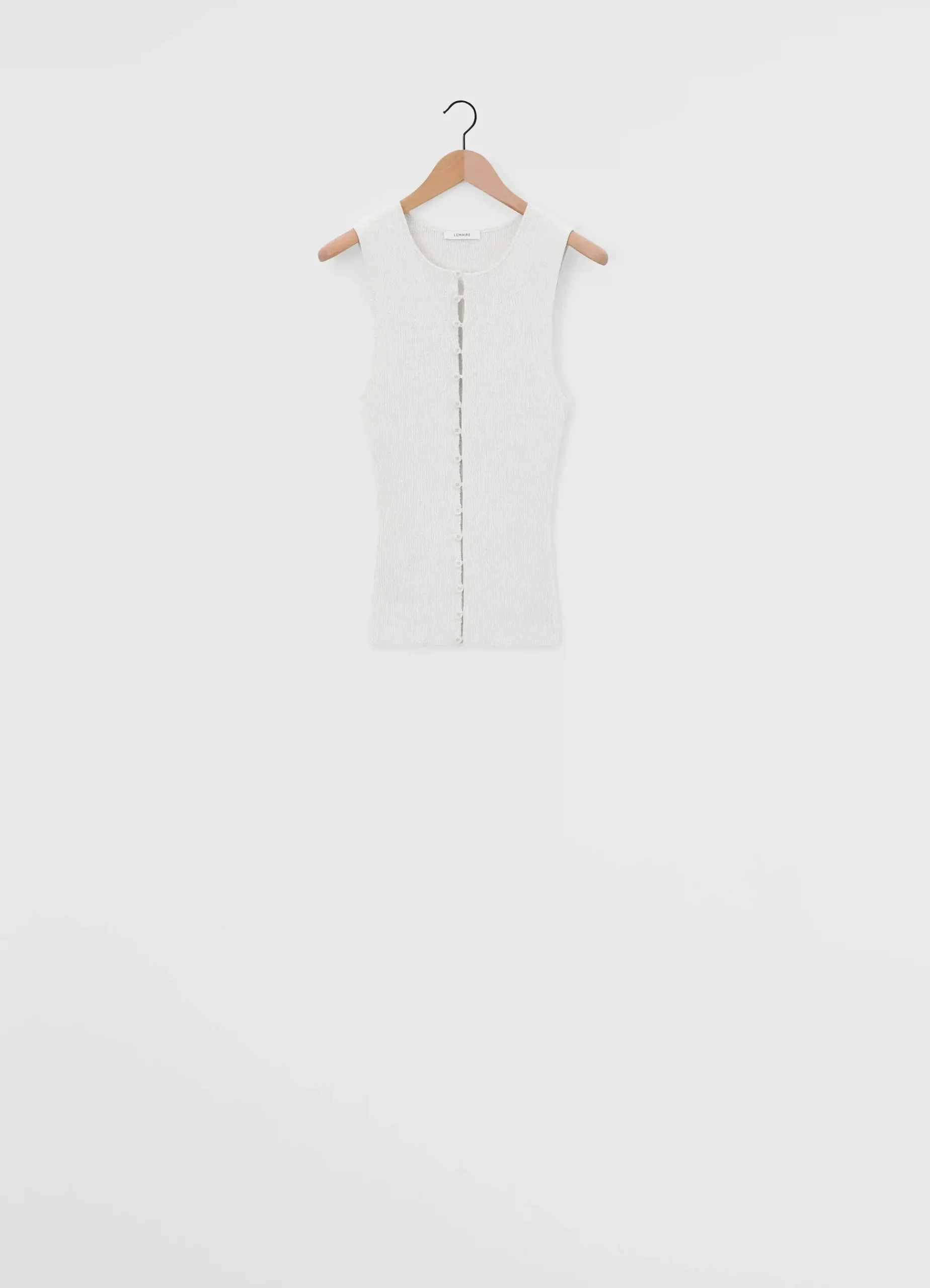 Flash Sale CARDIGAN AJUSTÉ SANS MANCHES Femme Maille