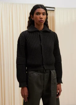Discount CARDIGAN ÉPAIS À BOUTONS-PRESSION Femme Maille|Hauts