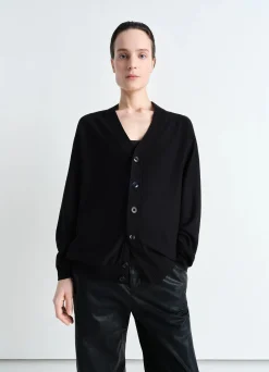 Online CARDIGAN TWISTED DÉCONTRACTÉ Femme Maille|Hauts