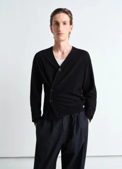 Online CARDIGAN TWISTED DÉCONTRACTÉ Femme Maille|Hauts