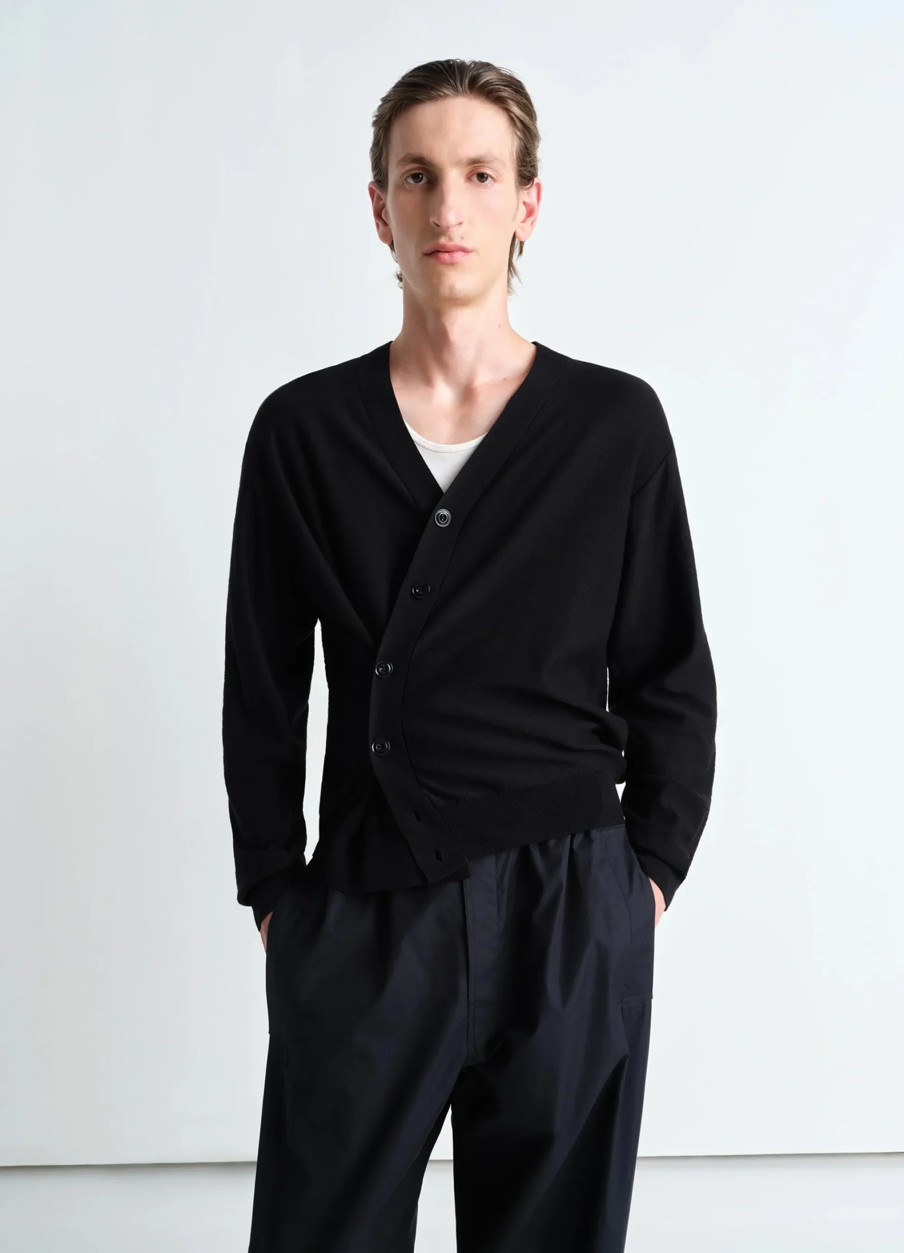 Online CARDIGAN TWISTED DÉCONTRACTÉ Femme Maille|Hauts