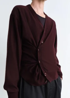 Fashion CARDIGAN TWISTED DÉCONTRACTÉ Femme Maille|Maille