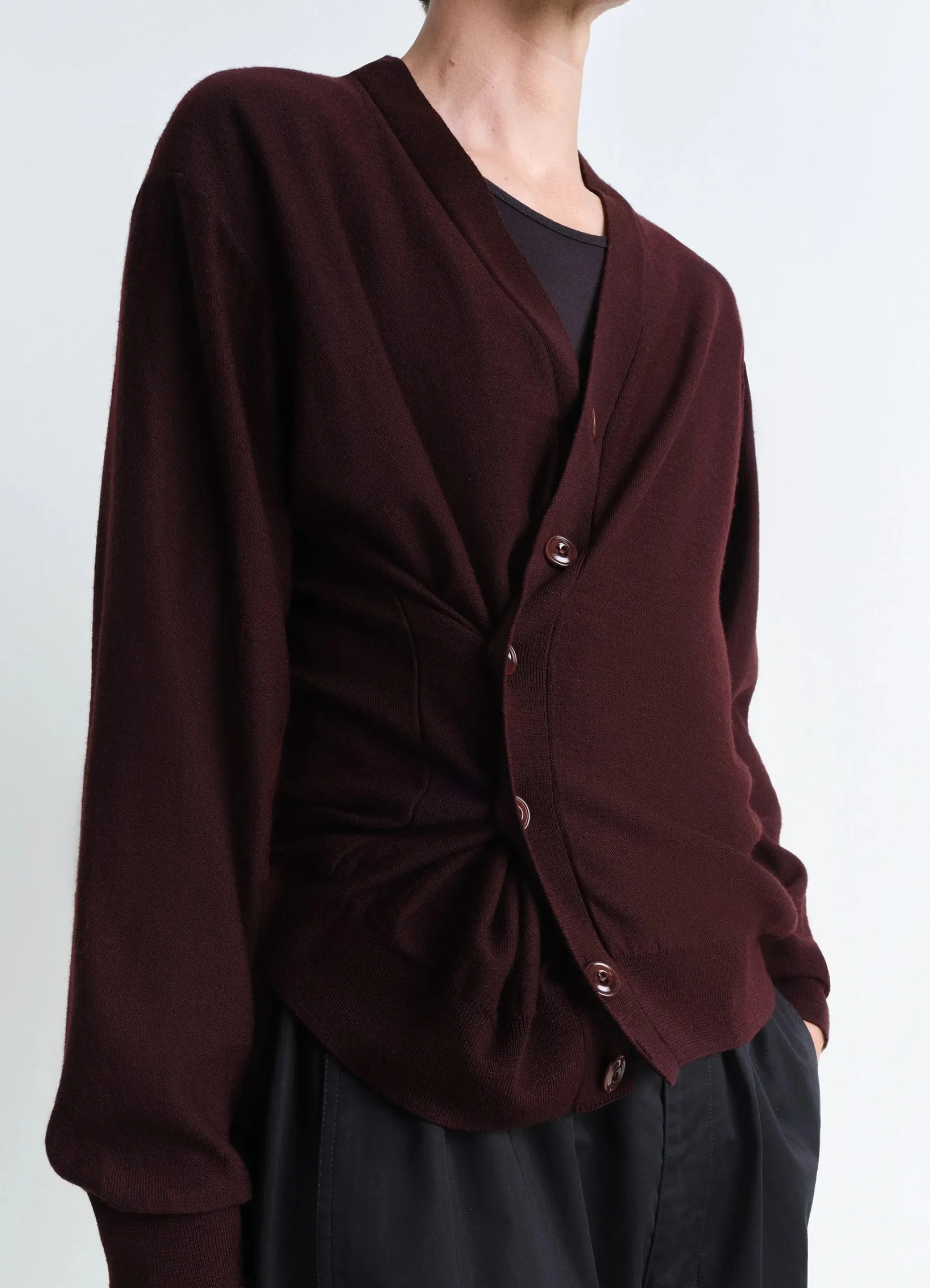 Fashion CARDIGAN TWISTED DÉCONTRACTÉ Femme Maille|Maille