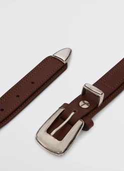 Fashion CEINTURE WESTERN MINIMALISTE Femme Ceintures|Ceintures