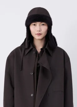 Fashion CHAPKA EN SHEARLING RÉVERSIBLE Femme Accessoires Textiles|Accessoires Textiles