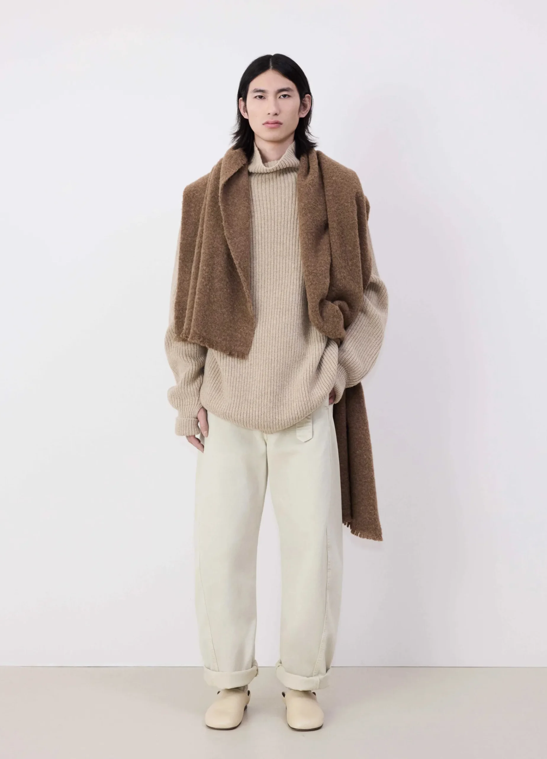 Cheap ÉCHARPE FLUFFY MAXI Femme Accessoires Textiles|Accessoires Textiles