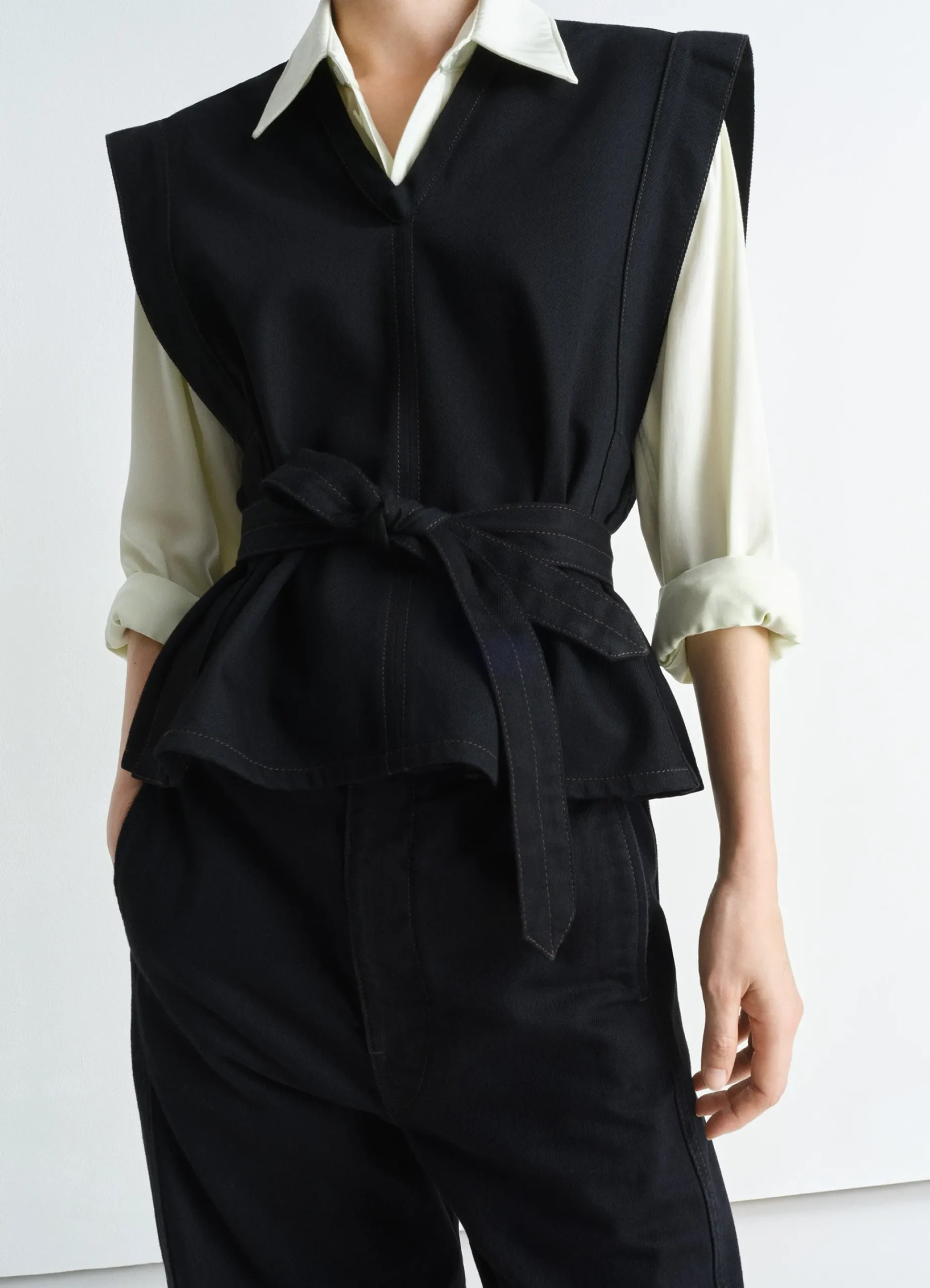 Flash Sale CHASUBLE Femme Denim|Hauts