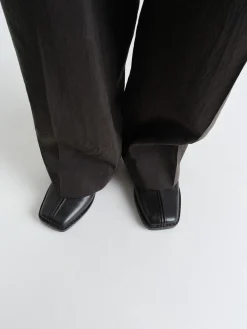 New CHAUSSONS PLATS PIPED Femme Chaussures