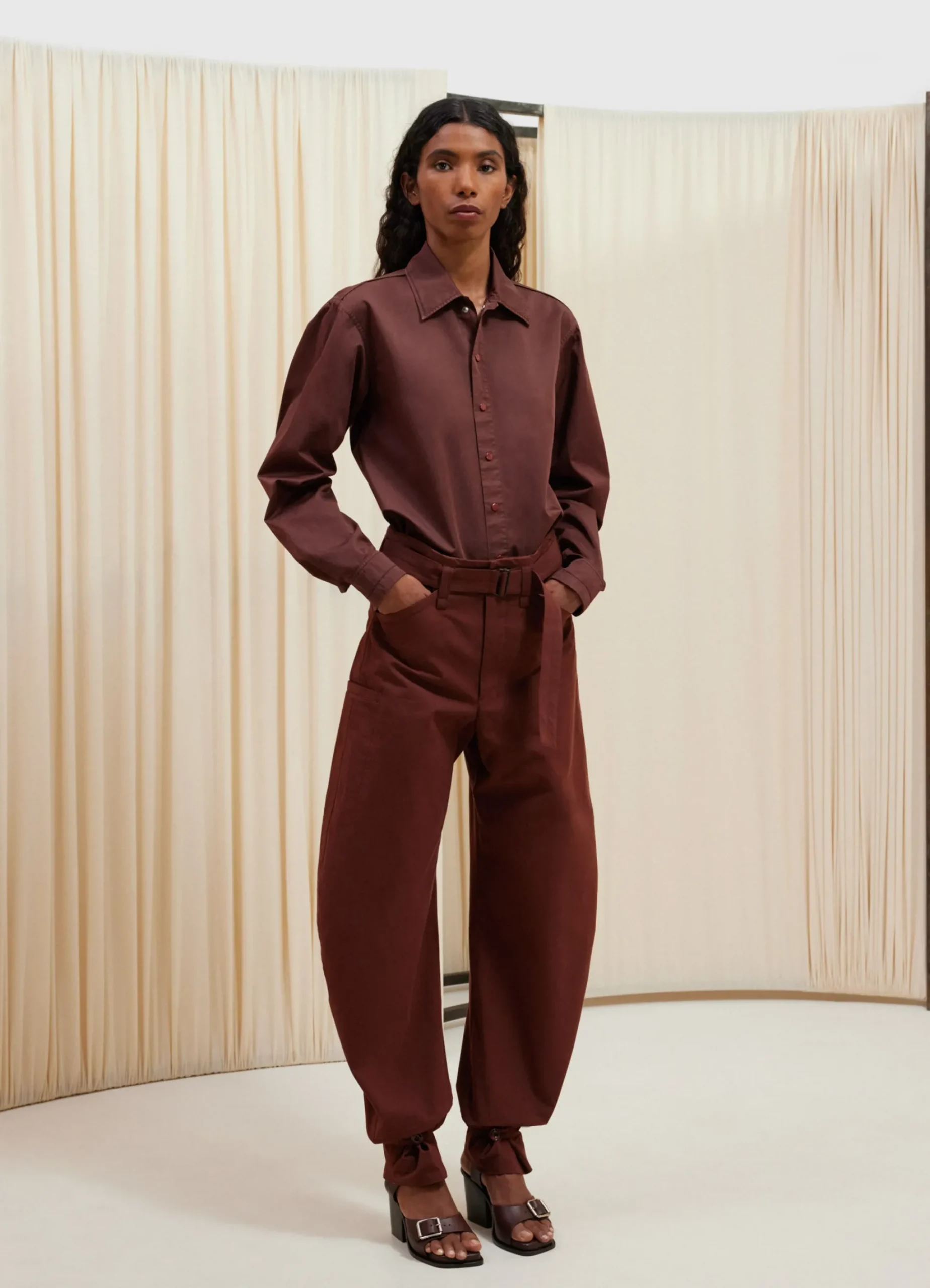 Hot CHEMISE À BOUTON-PRESSION Femme Chemises