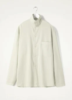 Cheap CHEMISE À COL MONTANT Homme Chemises