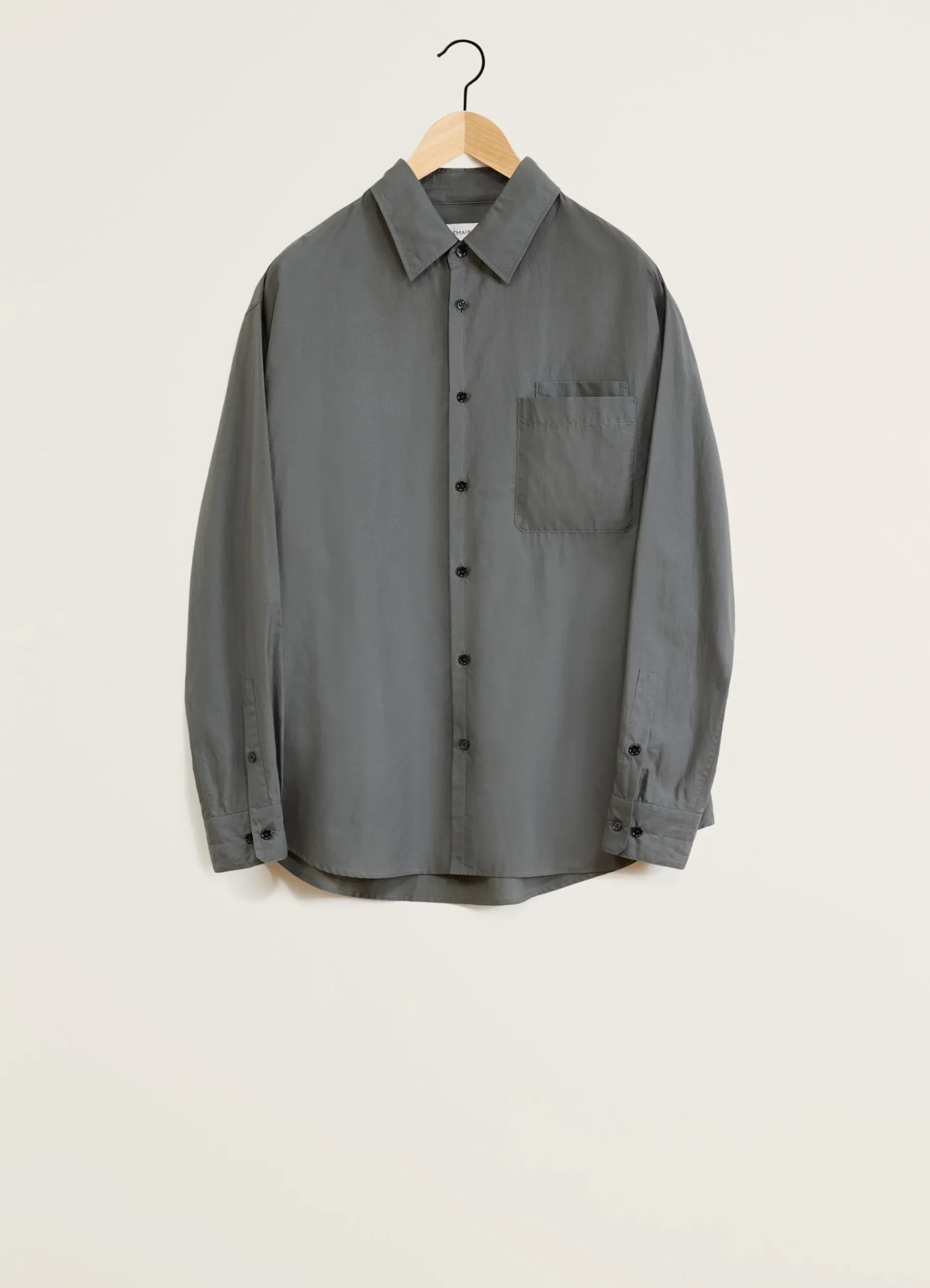 Hot CHEMISE À MANCHES LONGUES ET À POCHE DOUBLE Homme Chemises