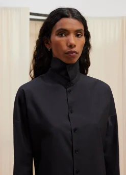 Cheap CHEMISE AJUSTÉE À COL ROND Femme Chemises