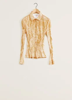 Clearance CHEMISE AJUSTÉE ET FROISSÉE Femme Chemises