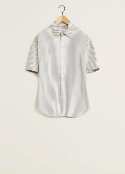 Best CHEMISE CINTRÉE À MANCHES COURTES Femme Chemises