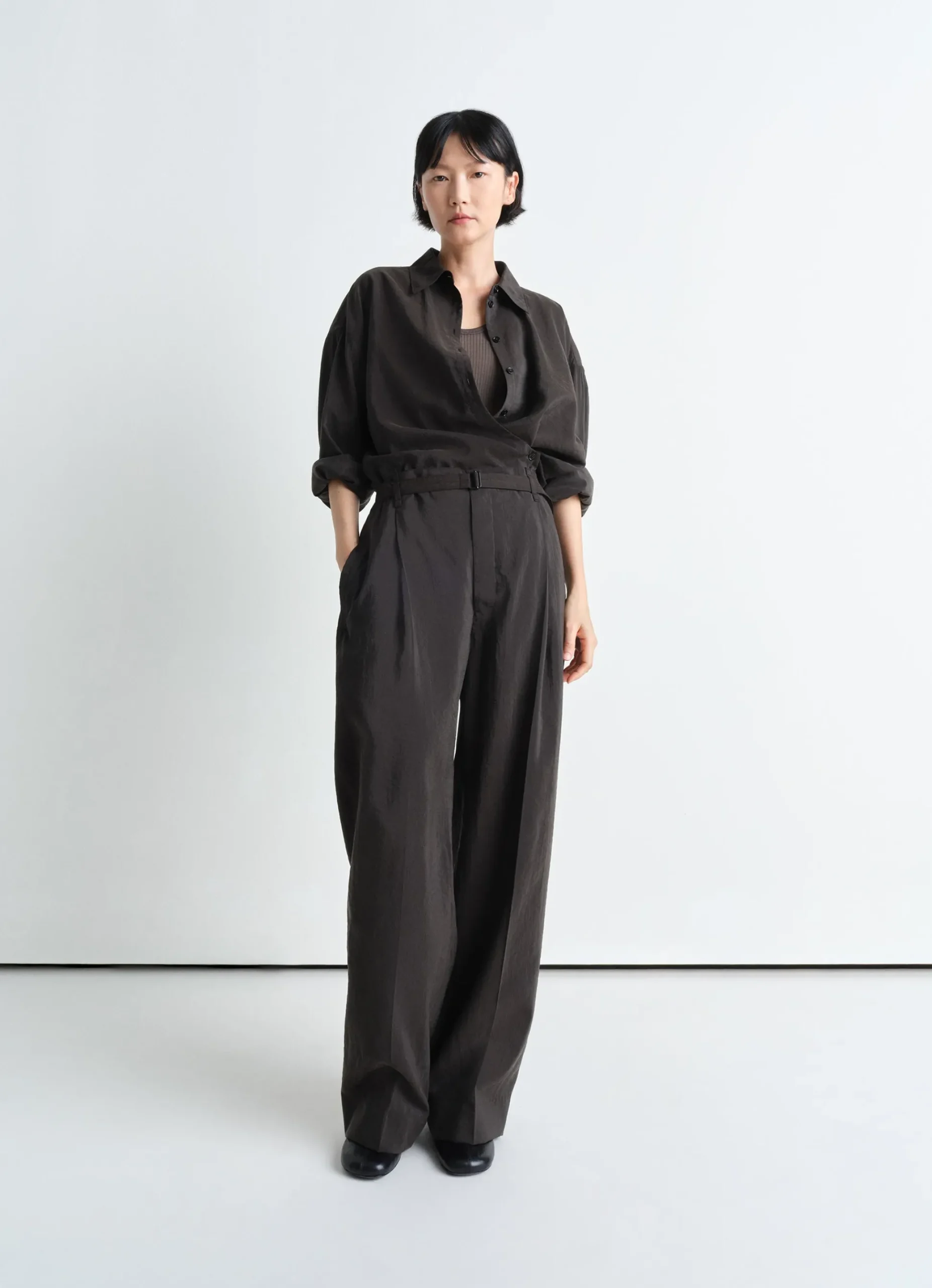 Online CHEMISE TWISTED À COL CLASSIQUE Femme Chemises