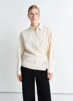 Online CHEMISE TWISTED À COL CLASSIQUE Femme Chemises