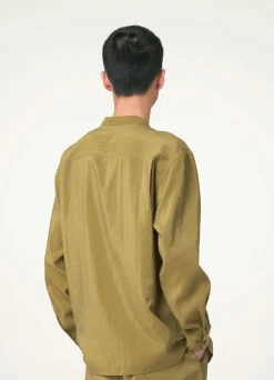 Clearance CHEMISE TWISTED À COL MONTANT Homme Chemises