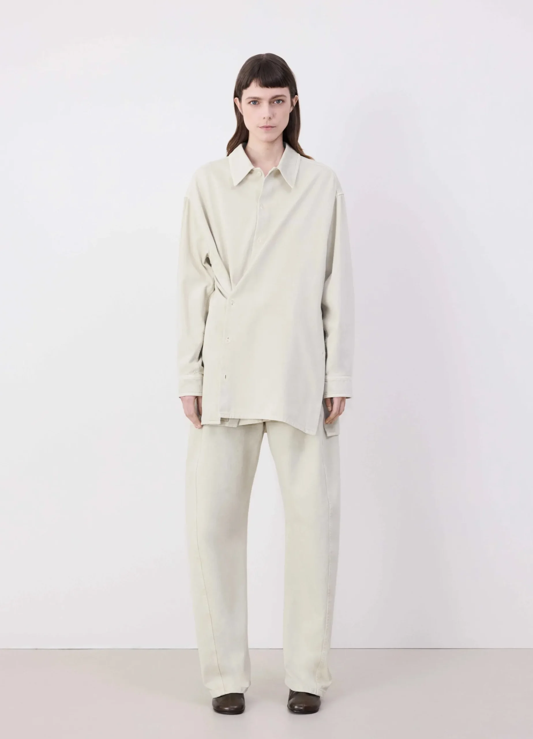 Cheap CHEMISE TWISTED EN DENIM Femme Denim|Chemises