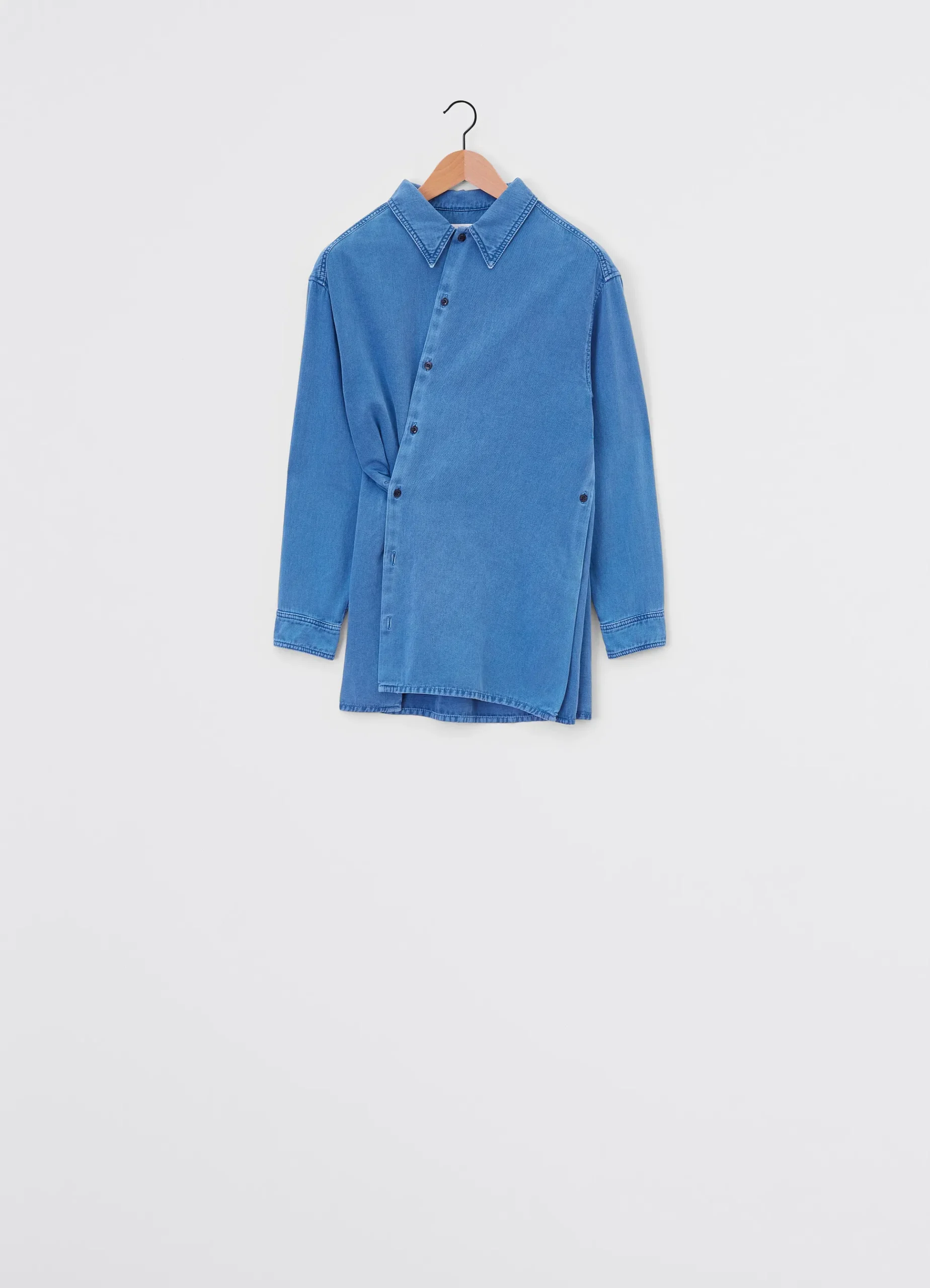 Best Sale CHEMISE TWISTED EN DENIM Femme Denim|Chemises