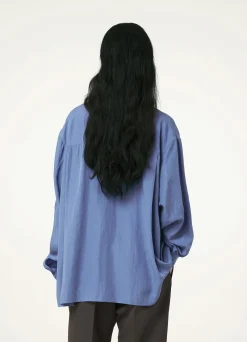 Clearance CHEMISIER À DEUX POCHES ET À FOULARD Femme Hauts