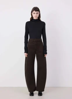 Cheap COL ROULÉ CÔTELÉ Femme Hauts