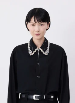 Cheap COLLIER RATTLE BOLO TIE À OEIL DE CHAT Femme Bijoux|Bijoux