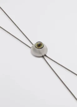 Cheap COLLIER RATTLE BOLO TIE À OEIL DE CHAT Femme Bijoux|Bijoux