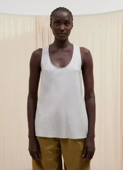 Discount DÉBARDEUR COUPÉ EN BIAIS Femme Hauts
