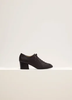 Flash Sale DERBIES SOURIS CLASSIQUES À TALON CUBAIN Femme Chaussures