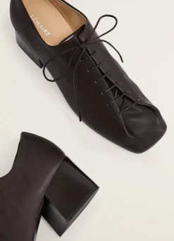 Flash Sale DERBIES SOURIS CLASSIQUES À TALON CUBAIN Femme Chaussures