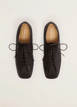 Outlet DERBIES SOURIS CLASSIQUES PLATES Femme Chaussures