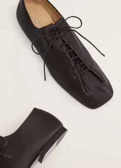 Outlet DERBIES SOURIS CLASSIQUES PLATES Femme Chaussures