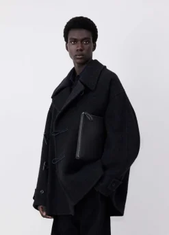 Hot DUFFLE COAT COURT Homme Manteaux